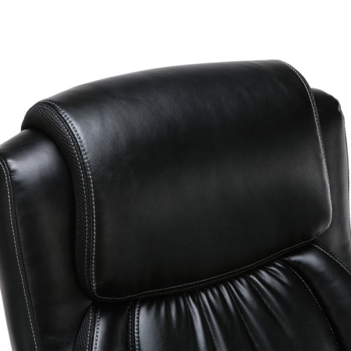 Кресло руководителя Brabix Premium Status HD-003 до 250 кг, кожа, черное 531821 фото 6
